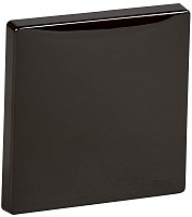 Лицевая панель Schneider Electric Merten System M для 1-кл. выключателя коричневый